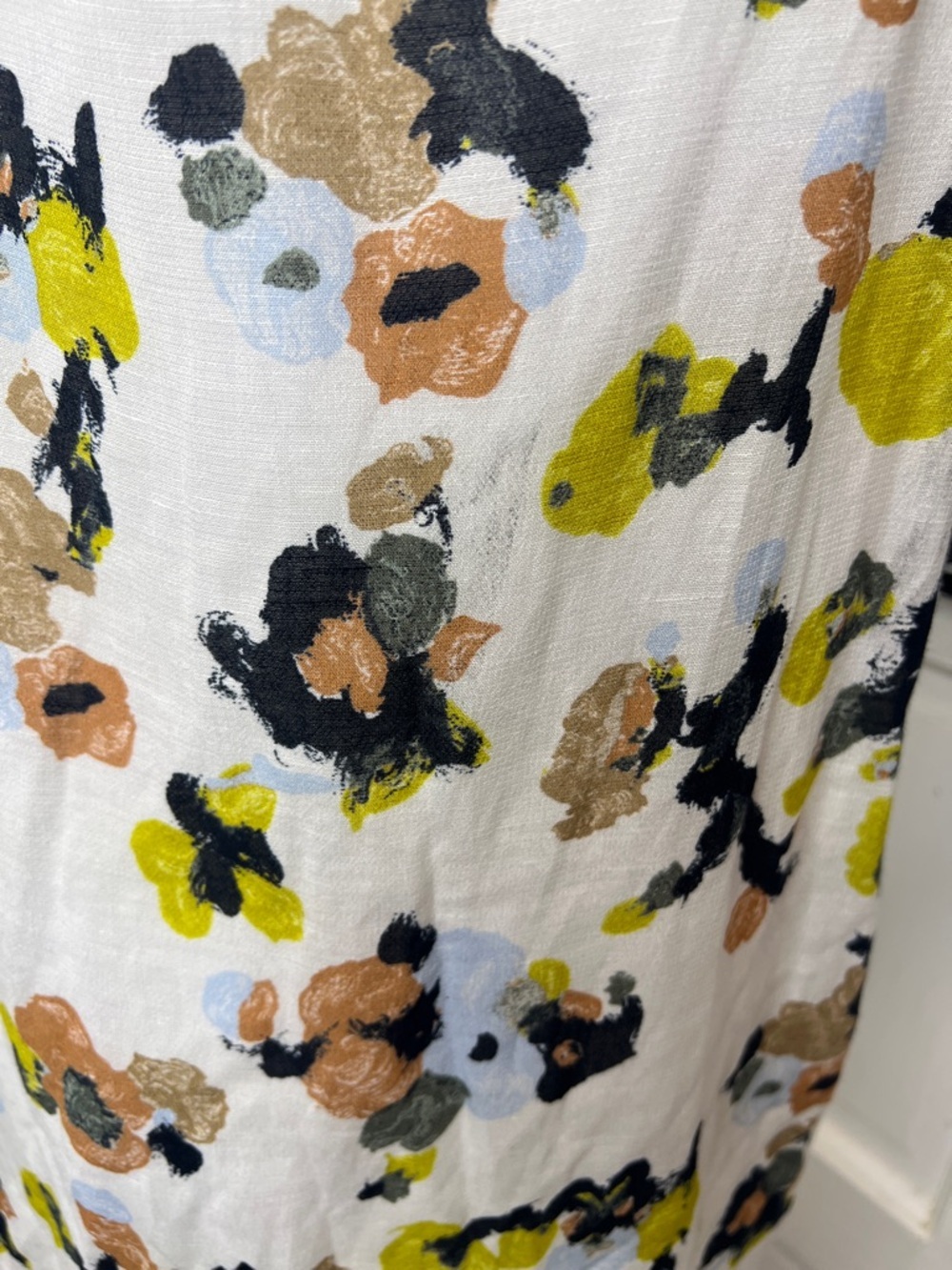 MM Lafleur Gali Dress in Meadow Print Linen Size S - Picture 13 of 13